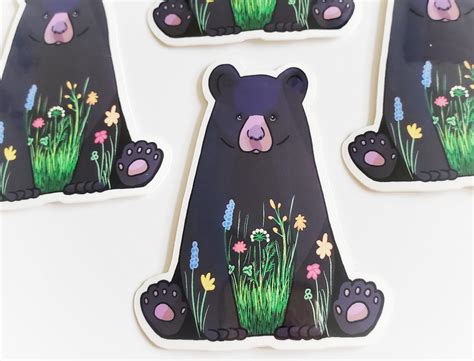 Flower Bear Sticker by Lindsey Castellon on Dribbble