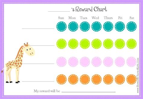 Animal Reward Charts | Free Printable & Customizable Charts