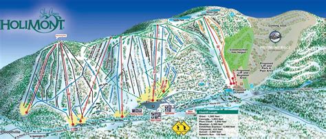 Holimont Ski Area Trail Map, Stats and Profile | NY Ski Directory