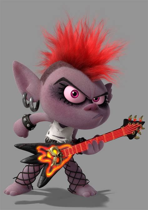 Queen Barb Trolls World Tour SVG, Queen Barb Guitar SVG, Dxf, Eps, Png Files, Trolls Movie ...