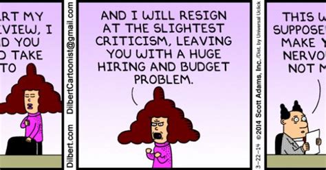 Performance Review Alice - The Dilbert Strip for March 22, 2014 | Professional | Pinterest | Humor