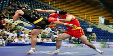 Wushu - Sanda: History, Types, Objective, & Equipment - Sportsmatik