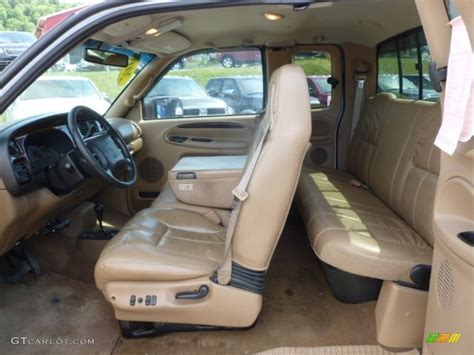 Camel/Tan Interior 2000 Dodge Ram 2500 SLT Extended Cab 4x4 Photo ...