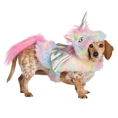 Thrills & Chills And Trade, Pet Halloween Unicorn Pet Costume Size: Medium | Polyester | Pet ...