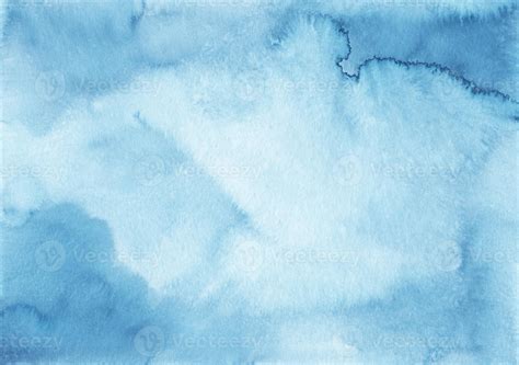 textura de fondo azul claro acuarela. Manchas azul celeste sobre papel ...