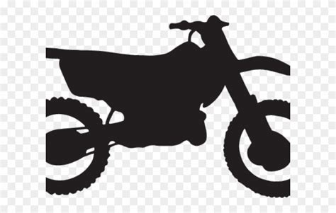 Easy Silhouette Dirt Bike Clipart (#173194) - PinClipart