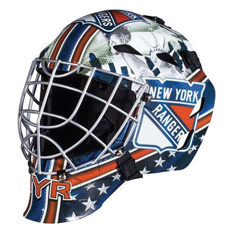 New York Rangers Replica Goalie Mask - SWIT Sports