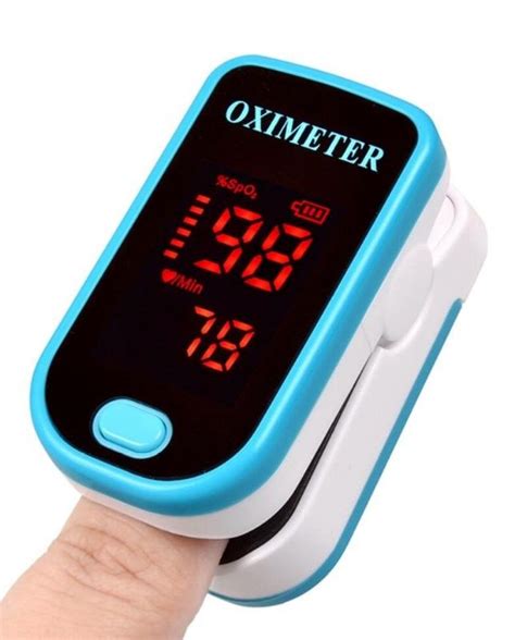 OLED Disposable Spo2 Sensor , Fingertip Pulse Detector Oximeter For Personal Care