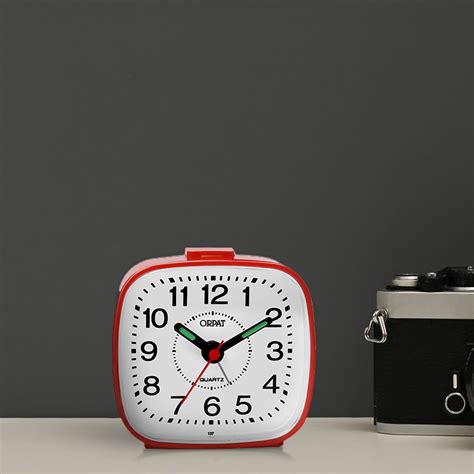 Orpat TBB-137 Buzzer Alarm Clock (Red) | Orpat Group