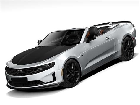 Chevrolet Camaro Convertible RS 1LE 2019 3D model | CGTrader