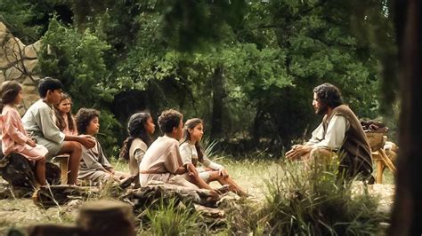 The Chosen scene: "Jesus loves the little children." | From Episode 3 ...