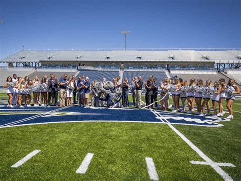 Wolf Pack Football welcomes Chris Ault Field Sponsored by ITS Logistics | University of Nevada, Reno