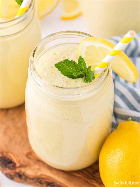 Lemon Smoothie {dairy free} - Belly Full