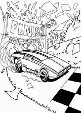 Free Printable Hot Wheels Coloring Pages For Kids sketch template