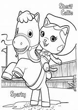 Sheriff Callies Wild West Coloring Pages  Free Printable sketch template