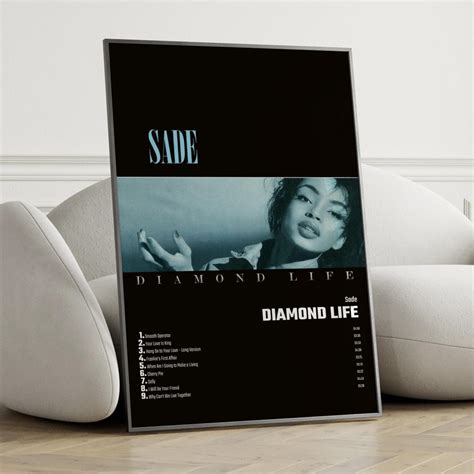 Sade Diamond Life Album Cover Poster Wall Art Sade Diamond - Etsy