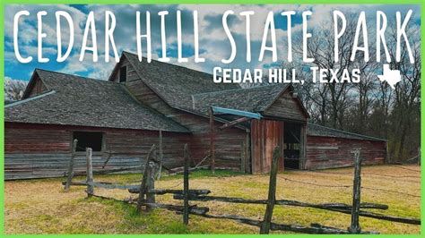 Cedar Hill State Park | Texas State Parks - YouTube