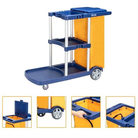 Best Rubbermaid Custodial Cart - Simple Home