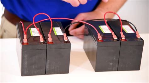 Connecting Batteries In Series Diagram