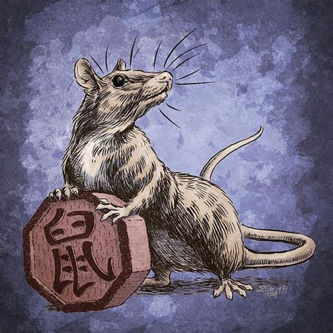 Chinese Zodiac - The Rat Chinese Zodiac Rat, Chinese Astrology, Astrology Pisces, Pisces Tattoo ...