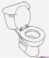 Toilet Coloring Pages For Kids sketch template