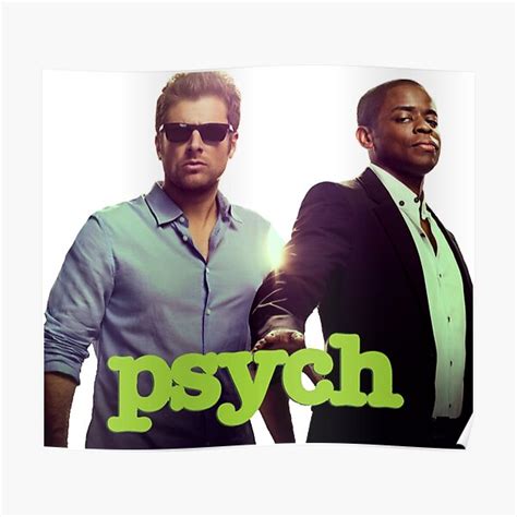 "Psych" Poster by kaylacraft3 | Redbubble