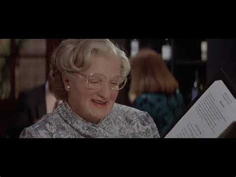 MRS. DOUBTFIRE (1993) [HD] - FULL DINNER SCENE - YouTube