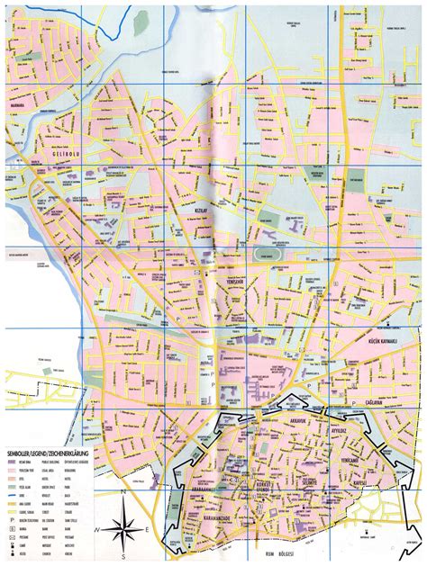 Nicosia Street Map, Cypriot & Turkish | Maps of Cyprus