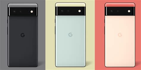 Google Pixel 6 & Pixel 6 Pro Colors: Every Style That's Available