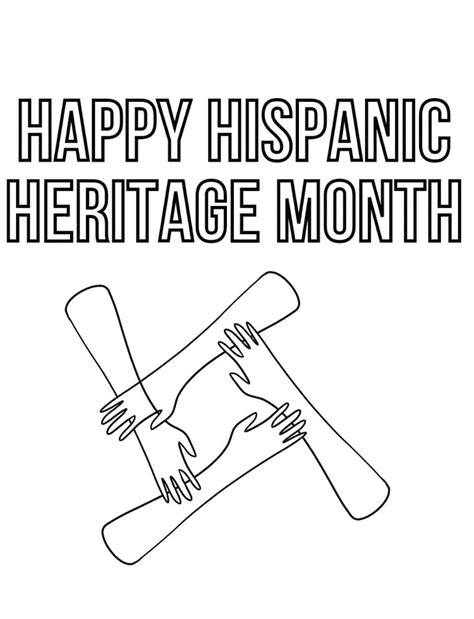 Hispanic Heritage Month Printable for Kids coloring page - Download ...