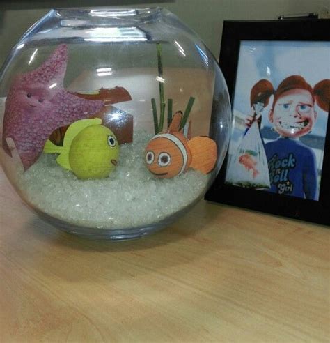 My Finding Nemo fish tank. A little help from my little girl but mostly by me. | Easter eggs ...