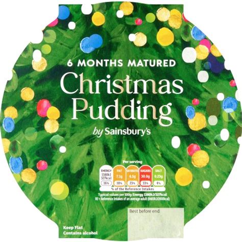 Sainsbury's Christmas Pudding (800g) - Compare Prices & Where To Buy ...