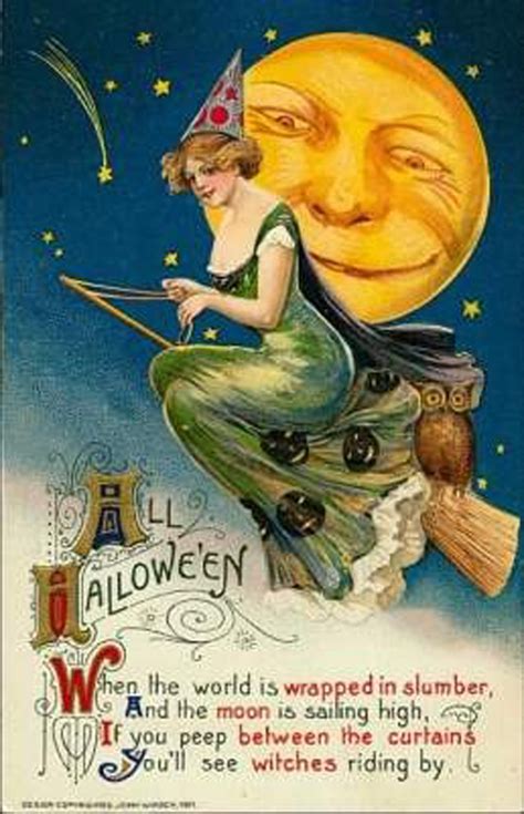 Creepy Vintage Halloween Cards ~ vintage everyday