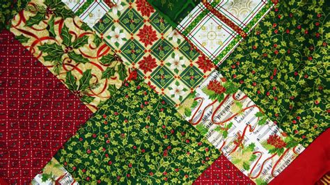 Christmas Quilt Background Free Stock Photo - Public Domain Pictures