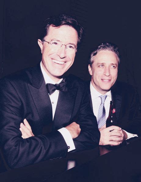 Stephen Colbert and Jon Stewart- there is nothing sexier than a sense ...