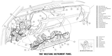 1967 Mustang Engine Wiring Harness