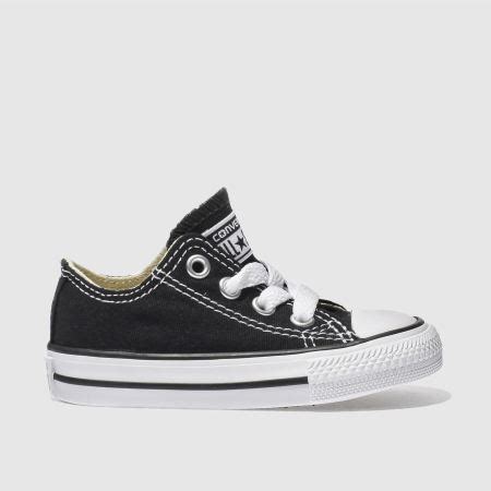 Kids Unisex black converse all star lo Boys Toddler | schuh