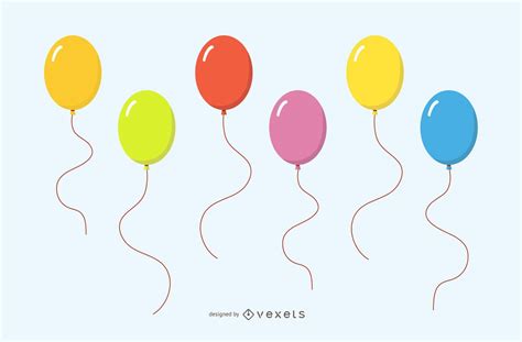 Birthday Balloon Vectors Vector Download