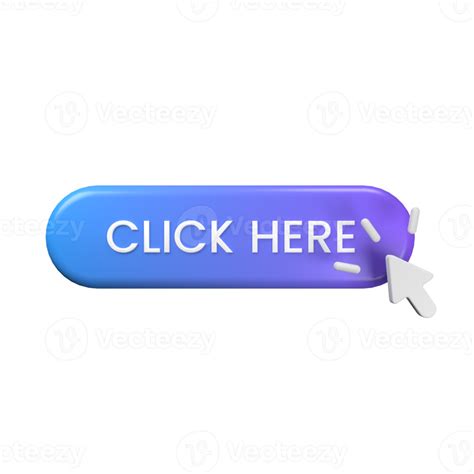 Click here button 3D illustration 22603438 PNG