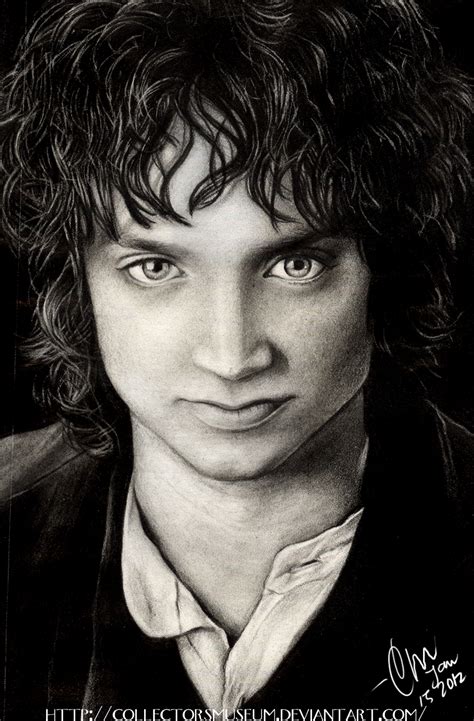 Frodo Baggins -Pencil Portrait by FuchsiaBud on DeviantArt