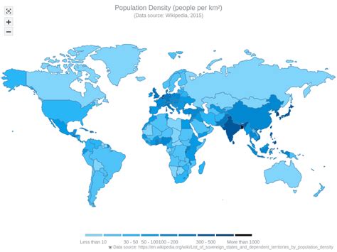 Choropleth Map Of The World - Map Of Rose Bowl