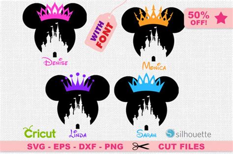 Free 173 Disney Birthday Princess Svg SVG PNG EPS DXF File