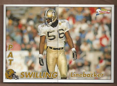 1992 Pacific Triple Folders #18 Pat Swilling - NM-MT