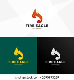 Fire Eagle Logo Eagle Element Fire Stock Vector (Royalty Free) 2090993269 | Shutterstock