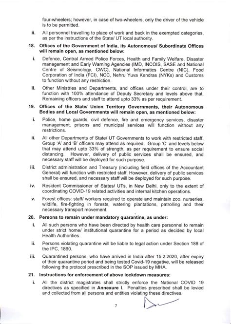 MHA issues Consolidated Revised Guidelines for the Containment of COVID ...