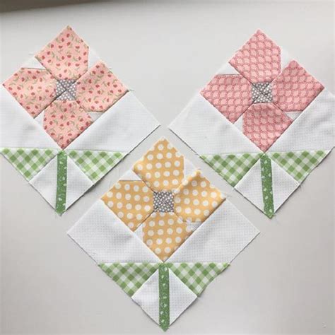 Flower Quilt Blocks - Quilting Pattern