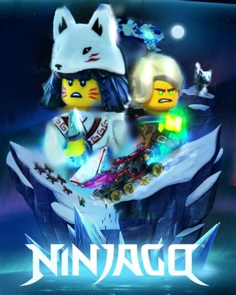 ArtStation - LEGO Ninjago: Secrets of the Forbidden Spinjitzu - Ice Chapter Poster Recreation