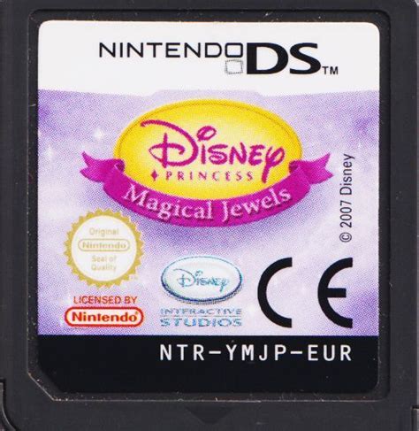 Disney Princess: Magical Jewels (2007) Nintendo DS box cover art - MobyGames