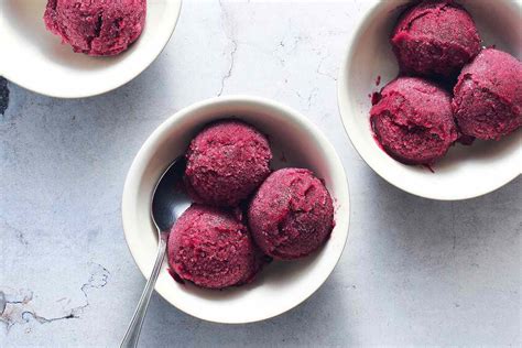 Easy Blueberry Sorbet Recipe