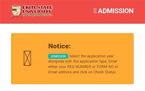 Ekiti State University Ado Ekiti Students Portal login Admissions ...